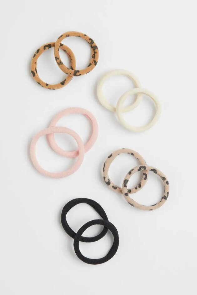 10-pack Hair Elastics