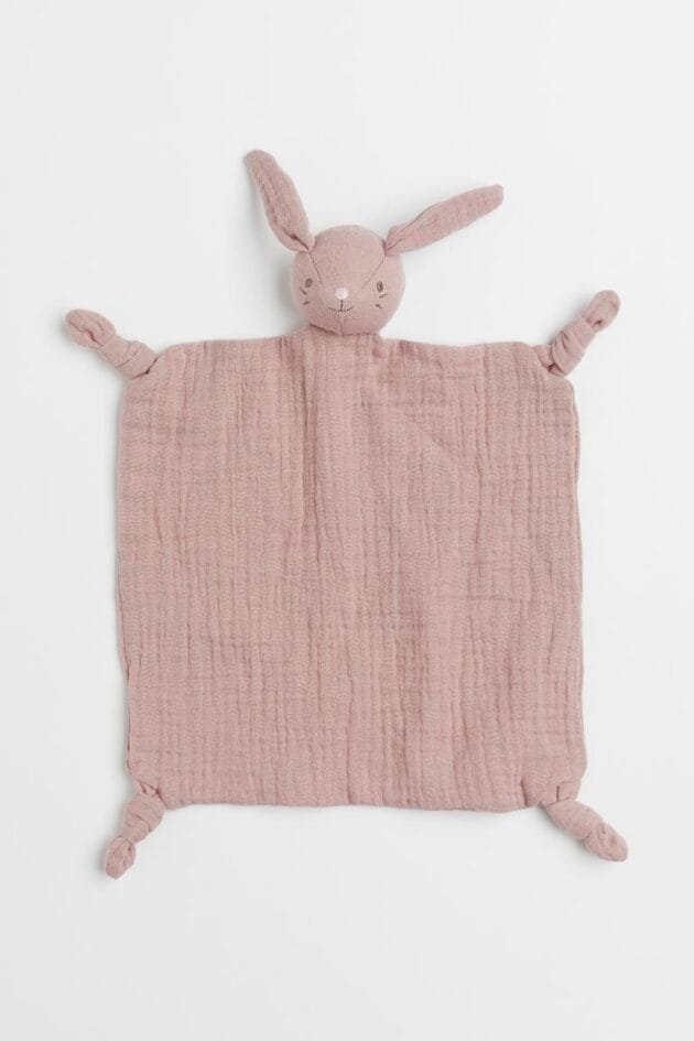 Baby blanket made of cotton muslin