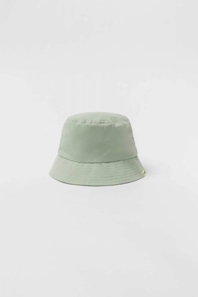 Twill Bucket Hat with Label