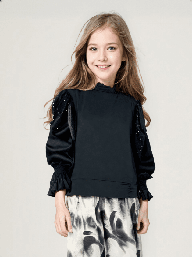 Pearl Noir Skirt Set - Image 2