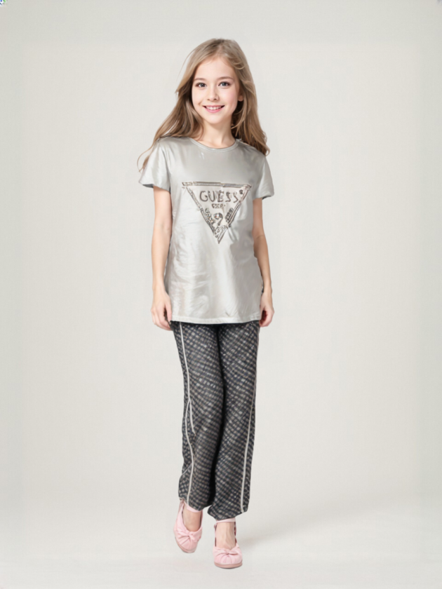 Shimmer Chic Girls’ 2-Piece Set - Image 2