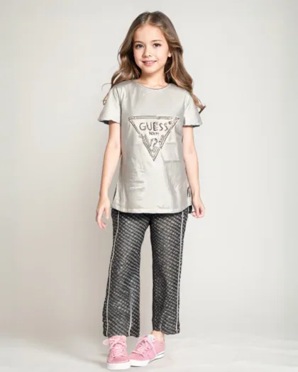 Shimmer Chic Girls’ 2-Piece Set