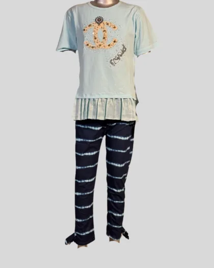 "Western Trendy Girls Coord Set"