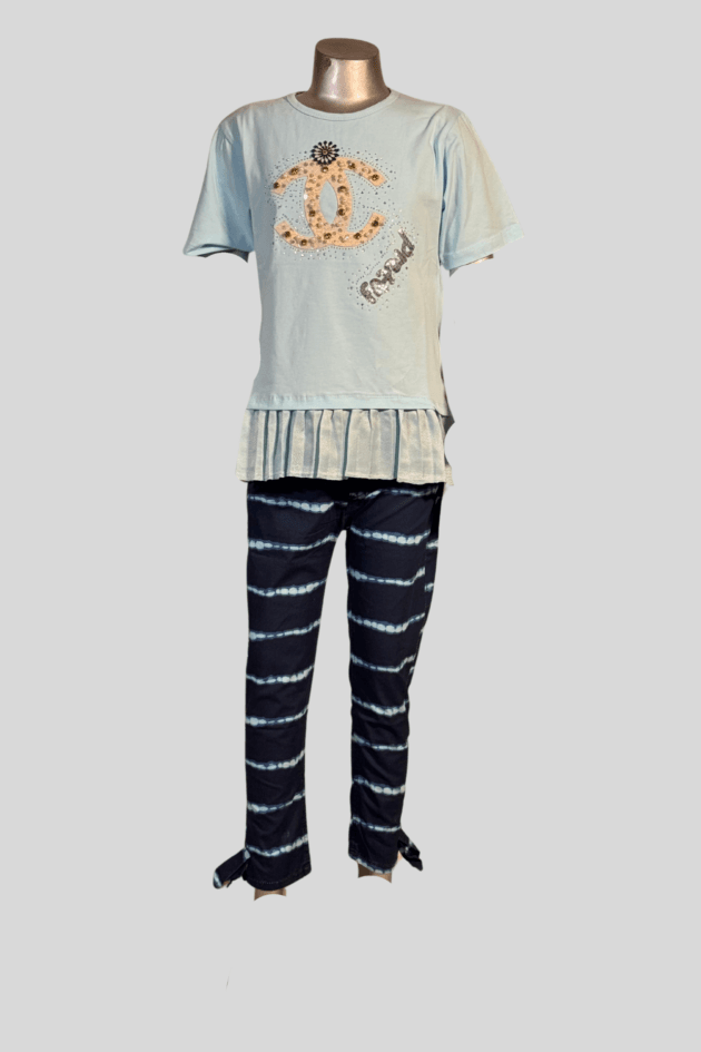 "Western Trendy Girls Coord Set"