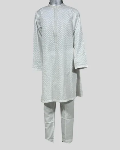 Classic White Kurta